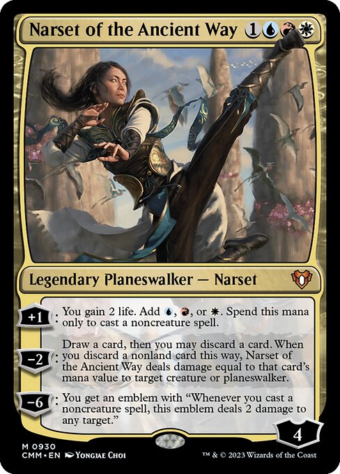 Narset of the Ancient Way (930) [Commander Masters]