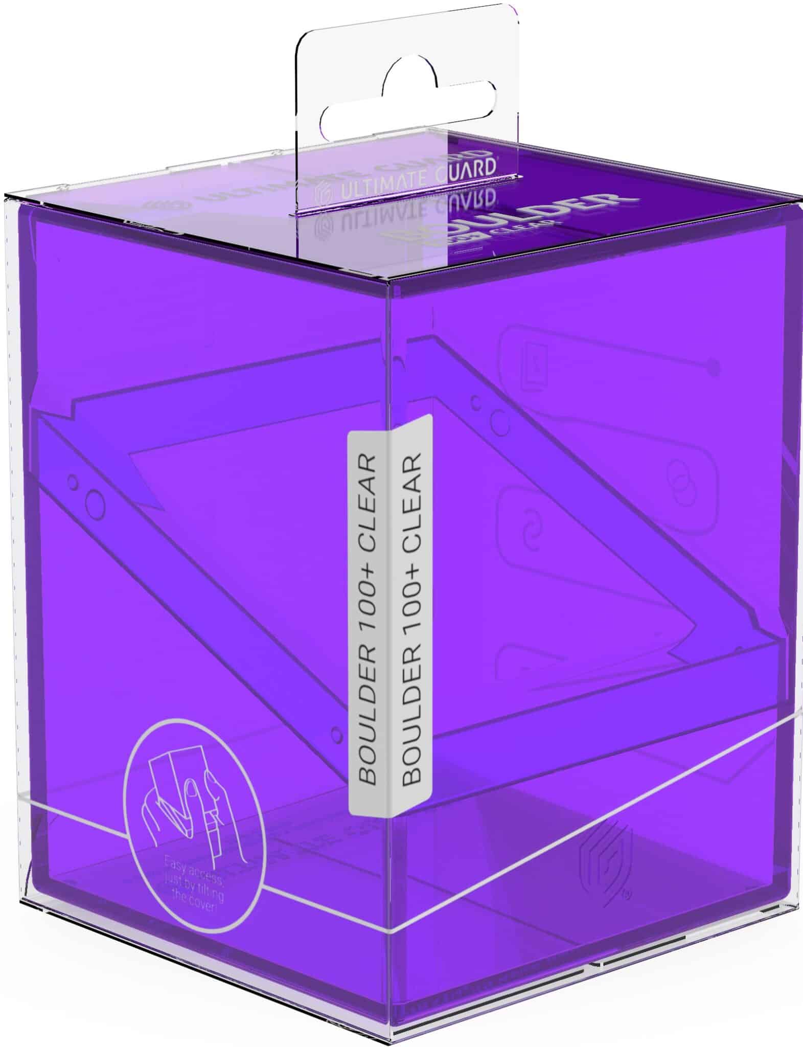 Ultimate Guard Amethyst Clear Boulder 100+ image 0