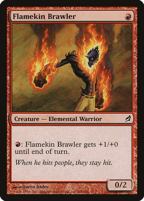 Flamekin Brawler (166) [Lorwyn]
