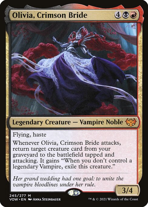 Olivia, Crimson Bride (245) [Innistrad: Crimson Vow]