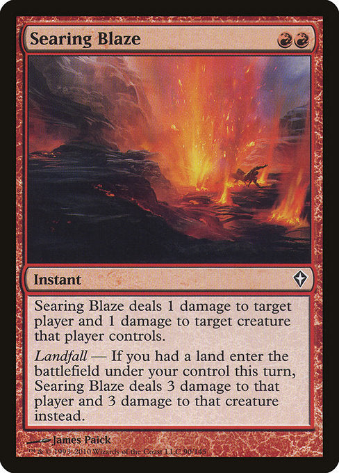 Searing Blaze (90) [Worldwake]