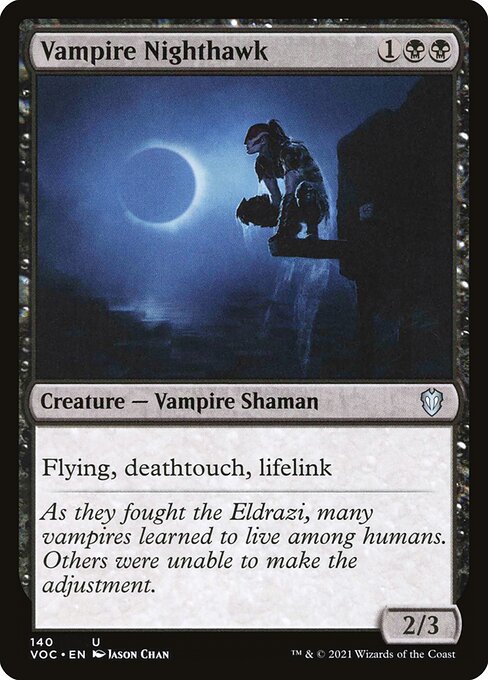 Vampire Nighthawk (140) [Crimson Vow Commander]