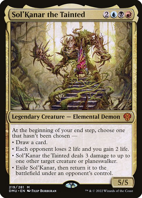 Sol'Kanar the Tainted (219) [Dominaria United]