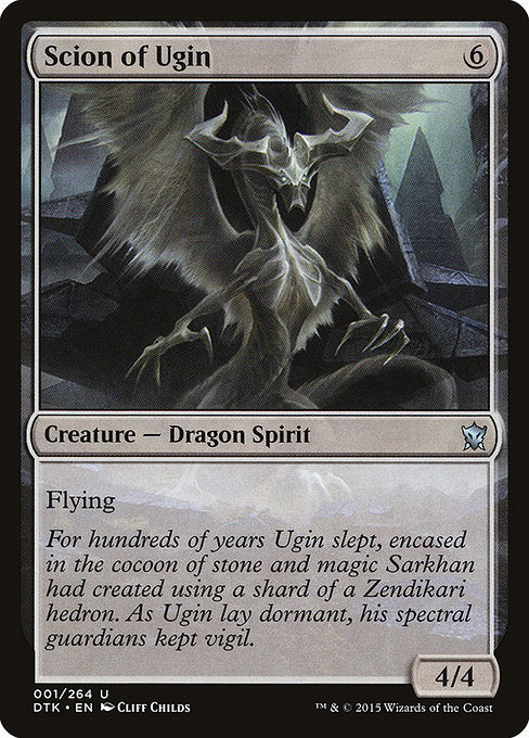 Scion of Ugin (1) [Dragons of Tarkir]