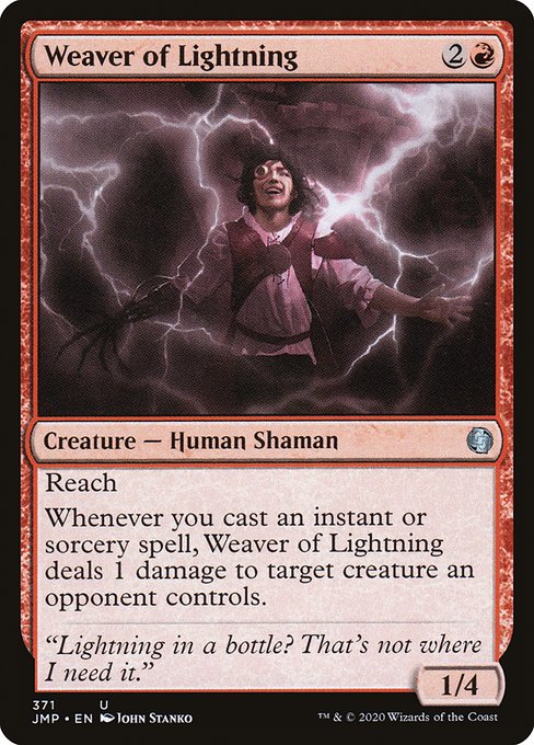 Weaver of Lightning (371) [Jumpstart]