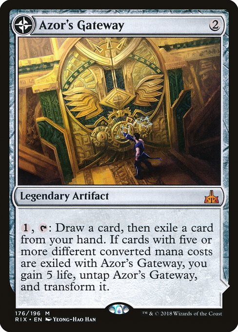 Azor's Gateway // Sanctum of the Sun (176) [Rivals of Ixalan]