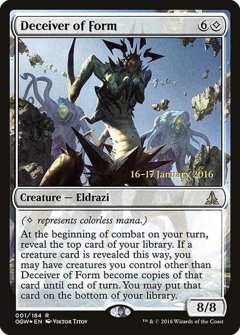 Deceiver of Form (1s) [Oath of the Gatewatch Promos]