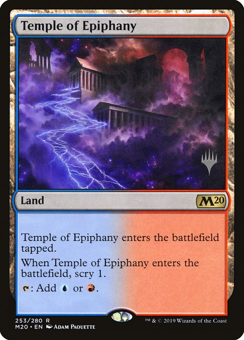 Temple of Epiphany (253p) [Core Set 2020 Promos]