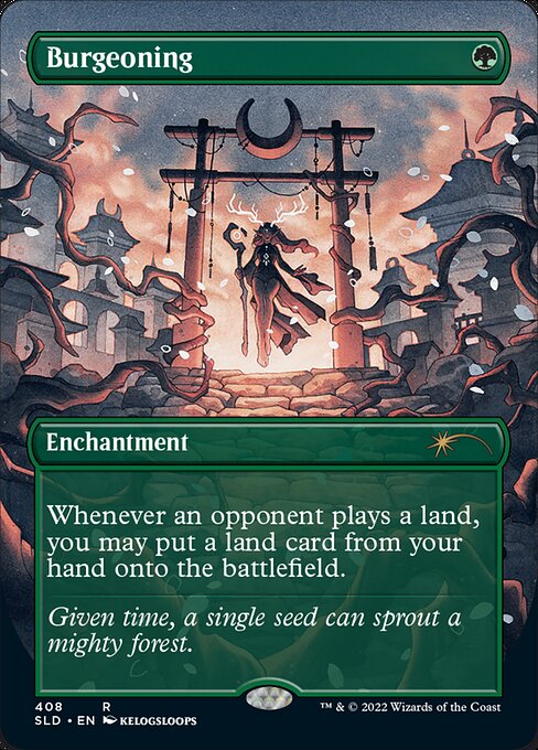 Burgeoning (408) [Secret Lair Drop] [Borderless]