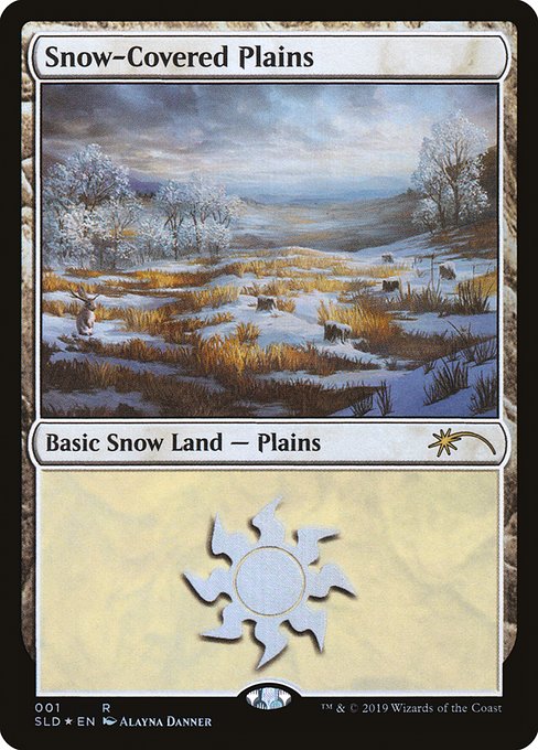 Snow-Covered Plains (1) [Secret Lair Drop]