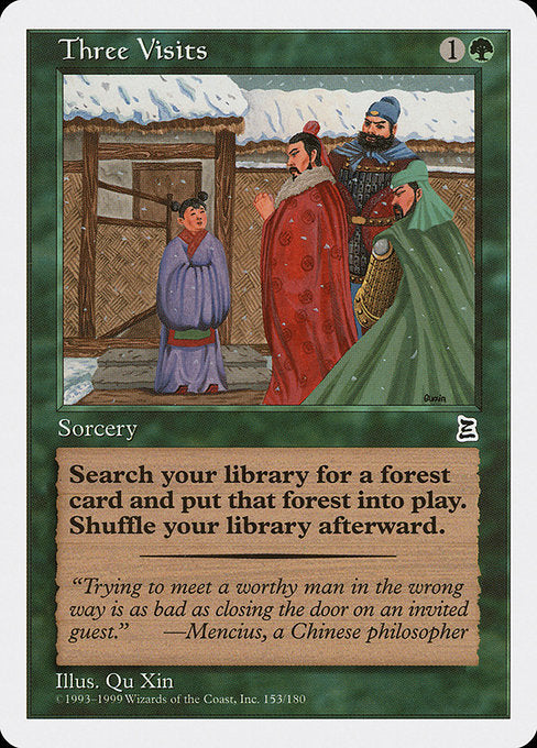 Three Visits (153) [Portal Three Kingdoms]