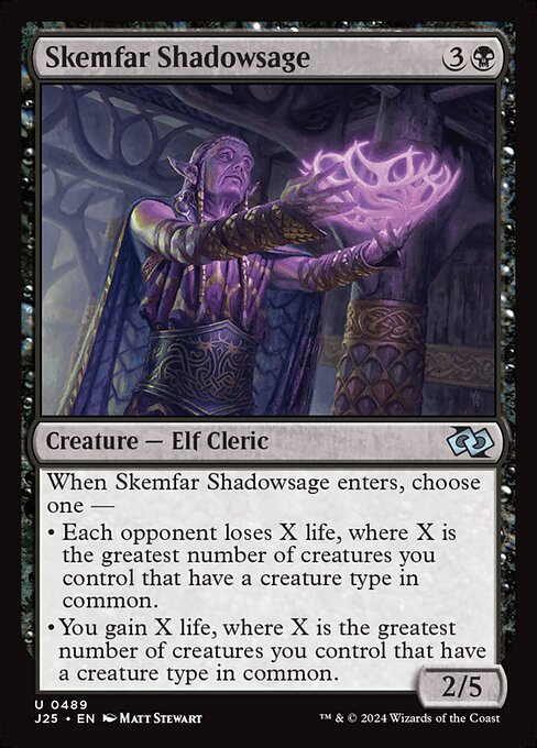 Skemfar Shadowsage (489) [Foundations Jumpstart]