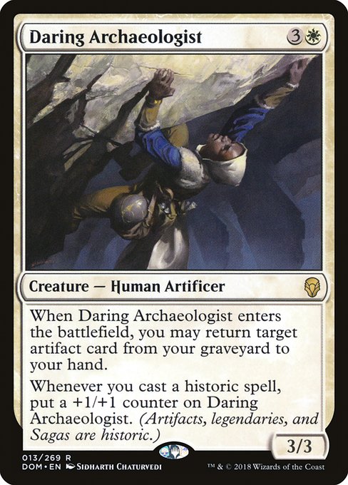 Daring Archaeologist (13) [Dominaria]