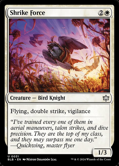 Shrike Force (31) [Bloomburrow]