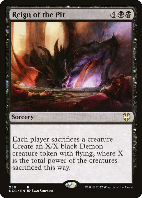 Reign of the Pit (258) [New Capenna Commander]