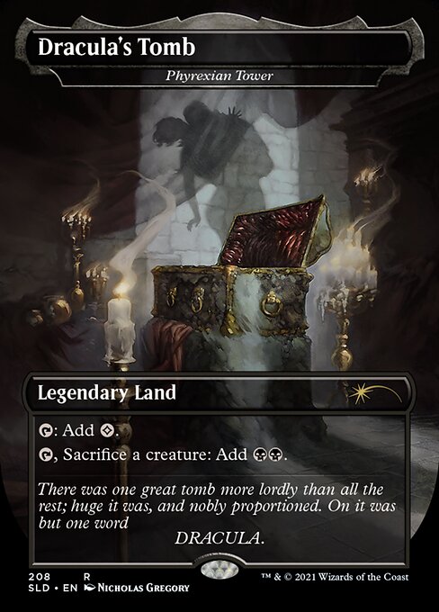 Phyrexian Tower (208) [Secret Lair Drop] [Borderless]