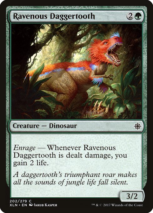 Ravenous Daggertooth (202) [Ixalan]