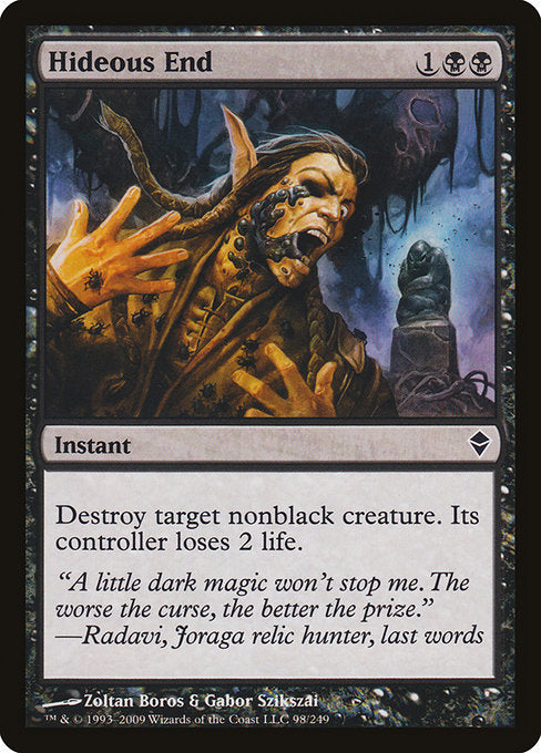 Hideous End (98) [Zendikar]