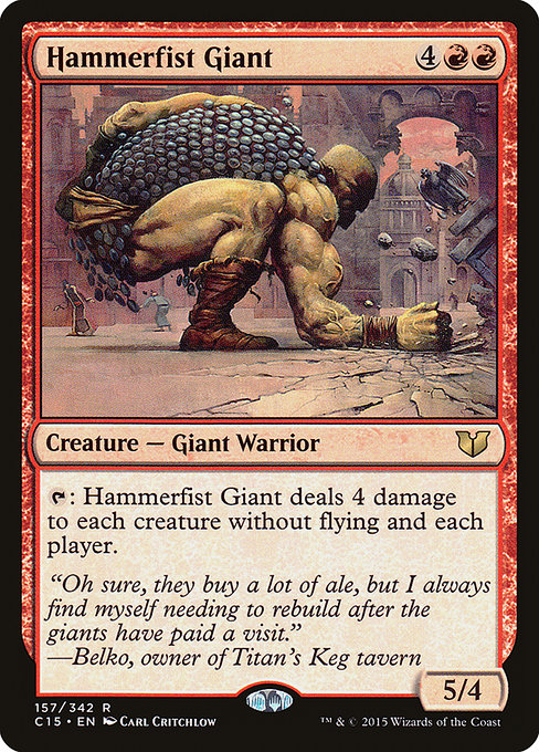 Hammerfist Giant (157) [Commander 2015]
