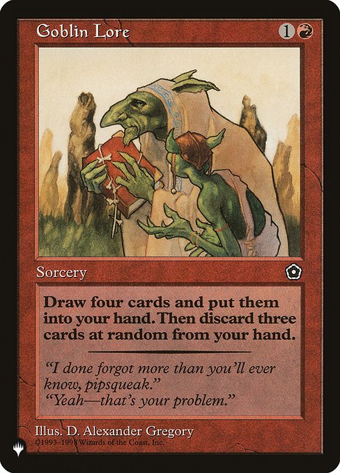 Goblin Lore (P02-99) [The List]
