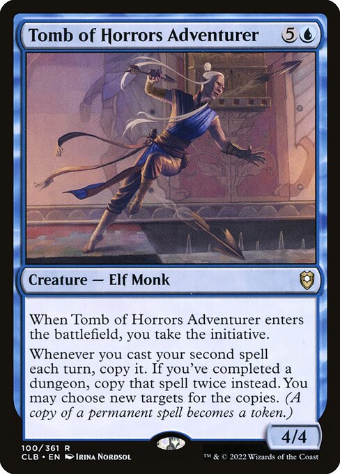 Tomb of Horrors Adventurer (100) [Commander Legends: Battle for Baldur's Gate]