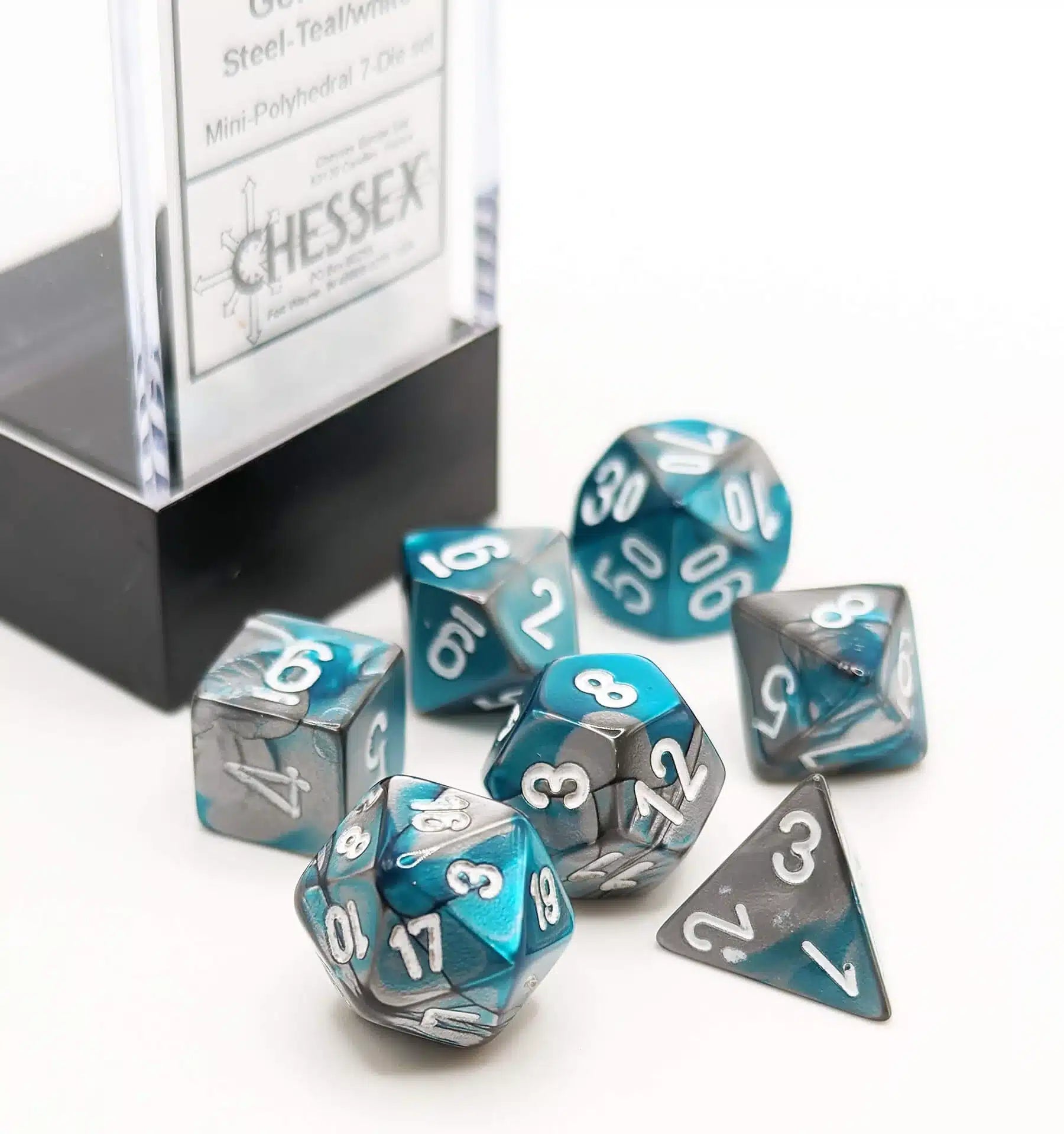 CHX20656 Mini Steel-Teal/White Gemini 7PC image 0