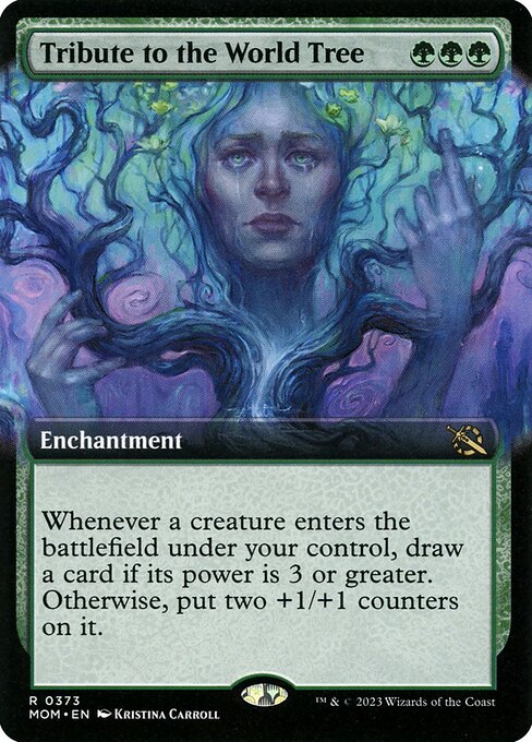 Tribute to the World Tree (373) [March of the Machine] [Extended Art]