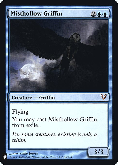 Misthollow Griffin (AVR-68) [The List]