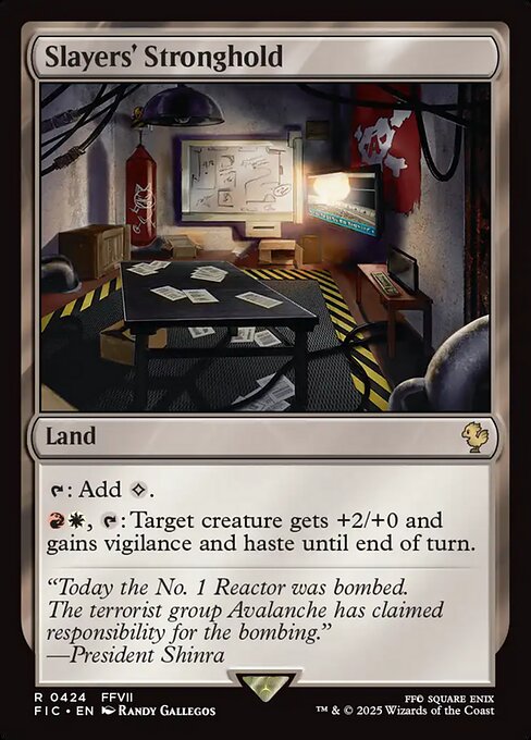 Slayers' Stronghold (424) [Final Fantasy Commander]