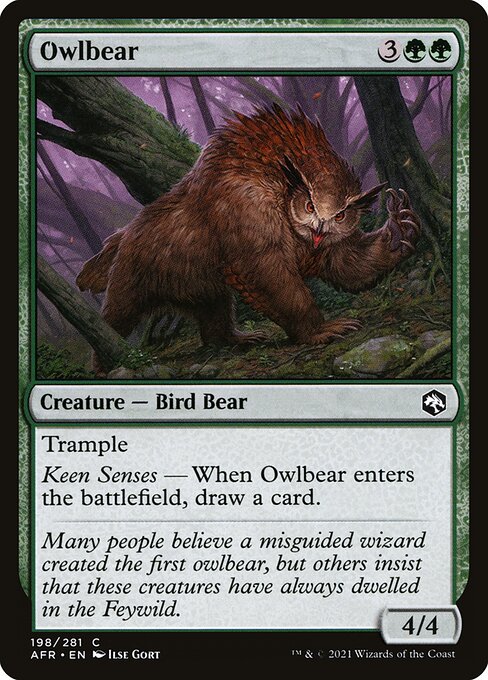 Owlbear (198) [Adventures in the Forgotten Realms]