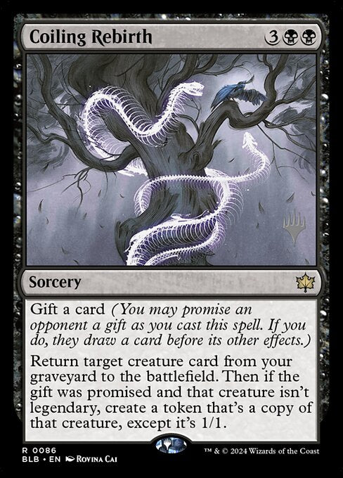 Coiling Rebirth (86p) [Bloomburrow Promos]
