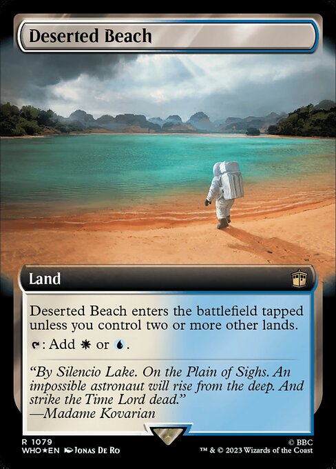 Deserted Beach (1079) [Doctor Who] [Extended Art]