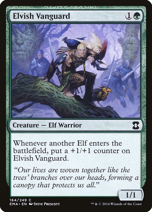 Elvish Vanguard (164) [Eternal Masters]