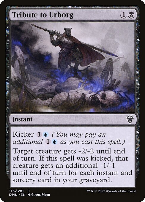 Tribute to Urborg (113) [Dominaria United]