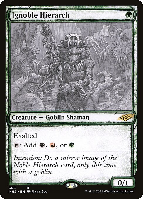 Ignoble Hierarch (355) [Modern Horizons 2] [Showcase]
