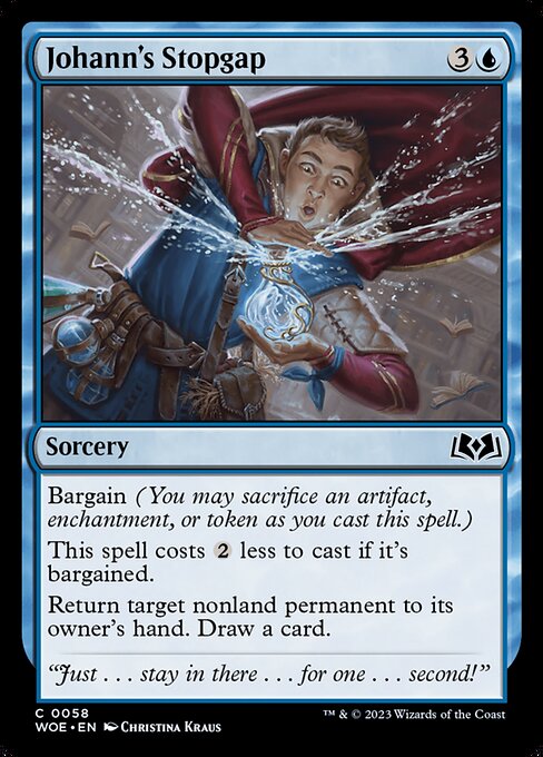 Johann's Stopgap (58) [Wilds of Eldraine]
