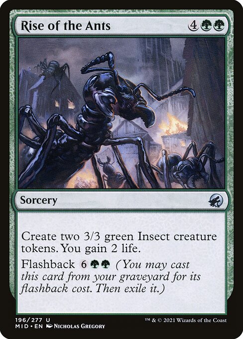 Rise of the Ants (196) [Innistrad: Midnight Hunt]
