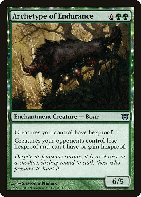 Archetype of Endurance (116) [Born of the Gods]
