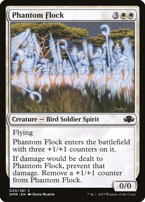 Phantom Flock (20) [Dominaria Remastered]