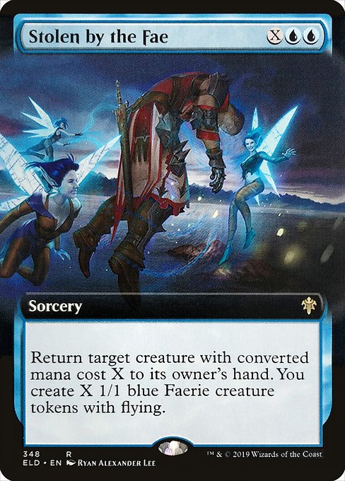 Stolen by the Fae (348) [Throne of Eldraine] [Extended Art]