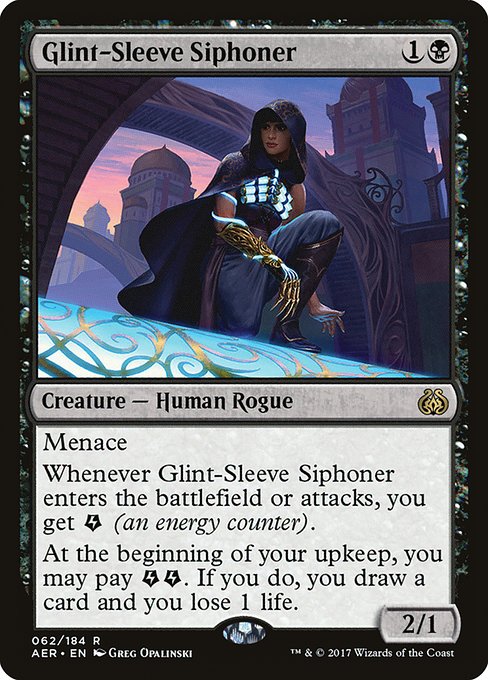 Glint-Sleeve Siphoner (62) [Aether Revolt]