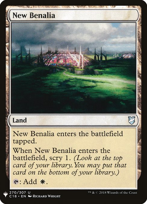 New Benalia (C18-270) [The List]