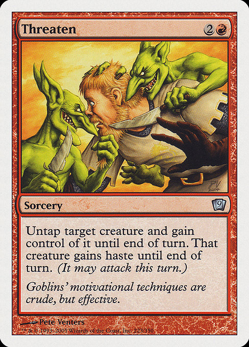 Threaten (223) [Ninth Edition]
