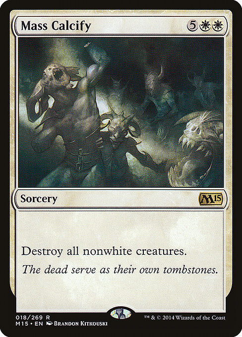 Mass Calcify (18) [Magic 2015]