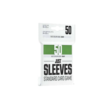 Gamegenic Just Sleeves Game Green STANDARD image 0