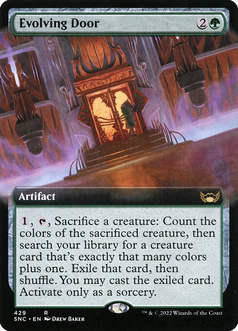 Evolving Door (429) [Streets of New Capenna] [Extended Art]