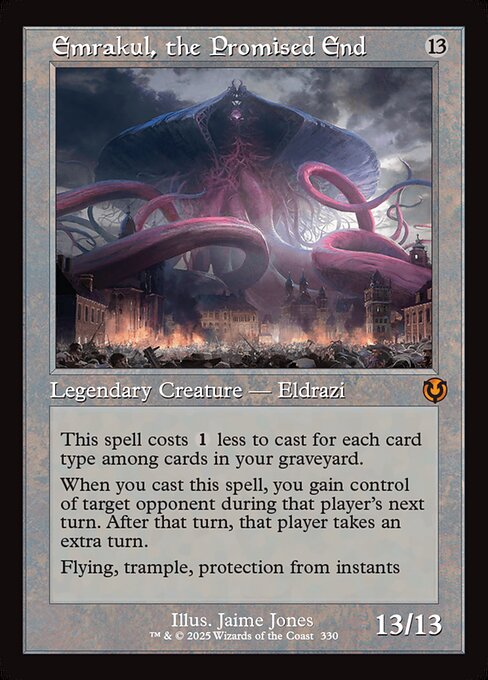 Emrakul, the Promised End (Retro Frame) (330) [Innistrad Remastered]