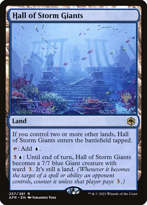 Hall of Storm Giants (257p) [Adventures in the Forgotten Realms Promos]