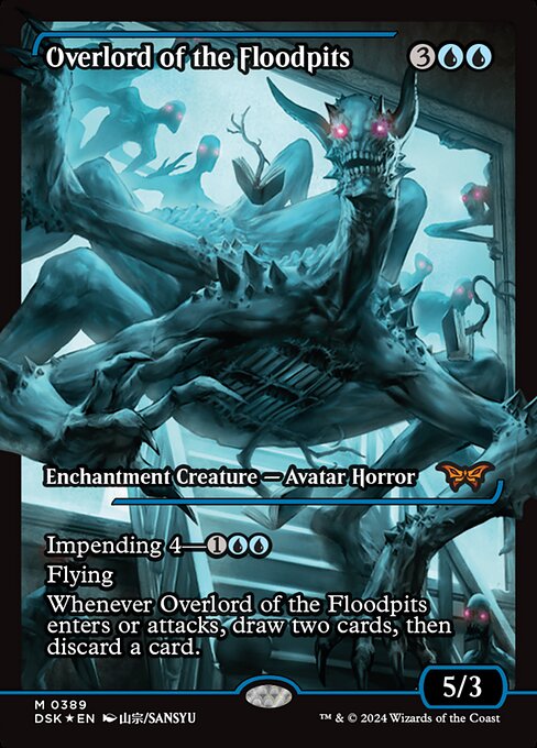 Overlord of the Floodpits (389) [Duskmourn: House of Horror]