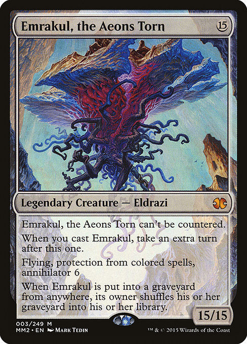 Emrakul, the Aeons Torn (3) [Modern Masters 2015]